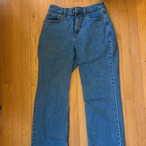 Abercrombie Curve Love High Rise Relaxed Jeans